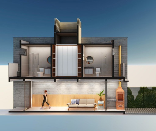 Imagem Casa de Condomínio com 3 Quartos à Venda, 126 m² em Centro - Salinópolis Imagem Casa de Condomínio com 3 Quartos à Venda, 126 m² em Centro - Salinópolis