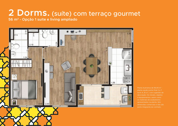 Imagem Apartamento com 2 Quartos à Venda, 56 m² em Saúde - São Paulo