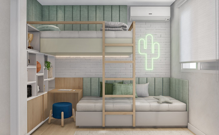 Imagem Apartamento com 2 Quartos à Venda, 44 m² em Residencial Cosmos - Campinas
