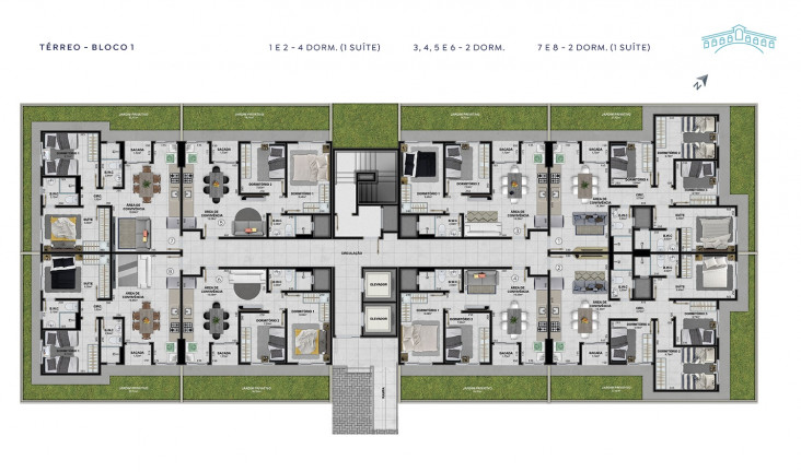 Imagem Apartamento com 3 Quartos à Venda, 72 m² em São Francisco - Criciúma Imagem Apartamento com 3 Quartos à Venda, 72 m² em São Francisco - Criciúma