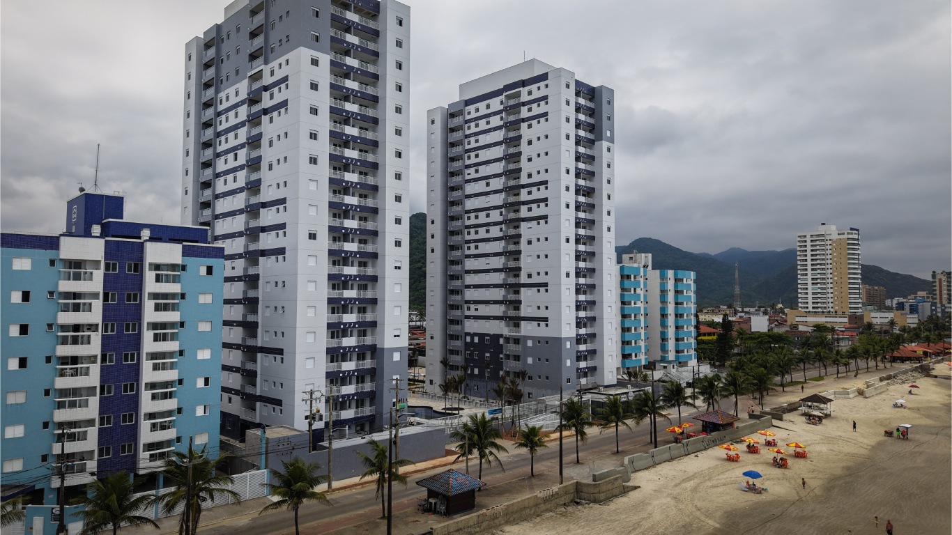 Imagem Apartamento com 2 Quartos à Venda, 60 m²em Balneário Umuarama - Mongaguá