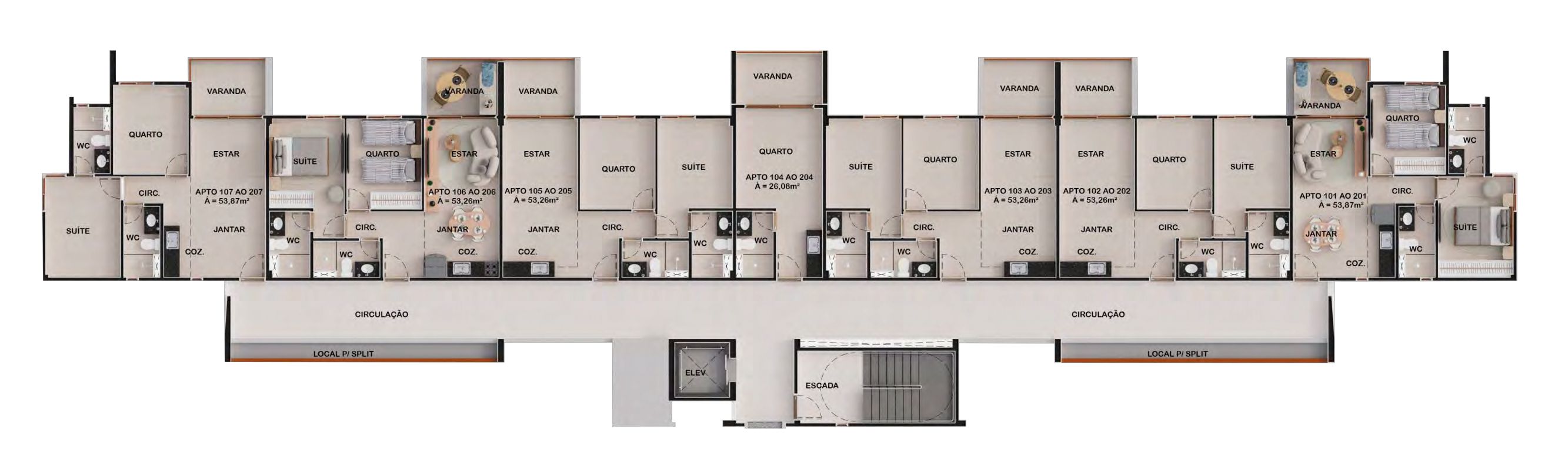 Imagem Apartamento com 1 Quarto à Venda, 31 m²em Muro Alto - ipojuca Imagem Apartamento com 1 Quarto à Venda, 31 m²em Muro Alto - ipojuca