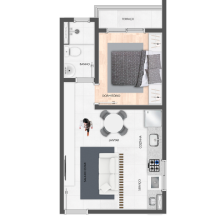 Imagem Apartamento com 2 Quartos à Venda, 24 m² em Cidade Patriarca - São Paulo Imagem Apartamento com 2 Quartos à Venda, 24 m² em Cidade Patriarca - São Paulo