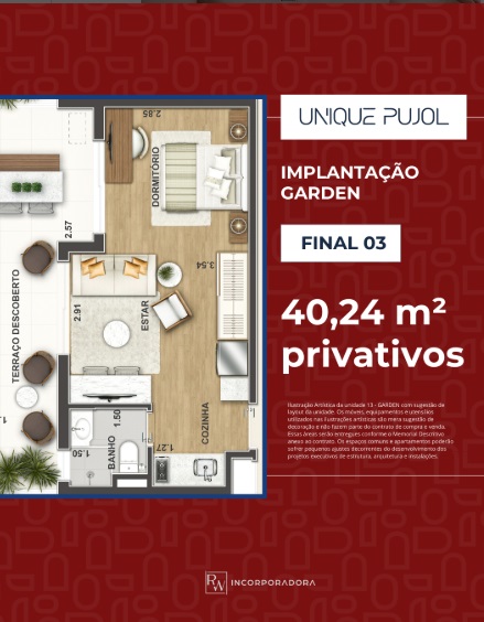 Imagem Studio com 1 Quarto à Venda, 27 m² em Santana - São Paulo Imagem Studio com 1 Quarto à Venda, 27 m² em Santana - São Paulo