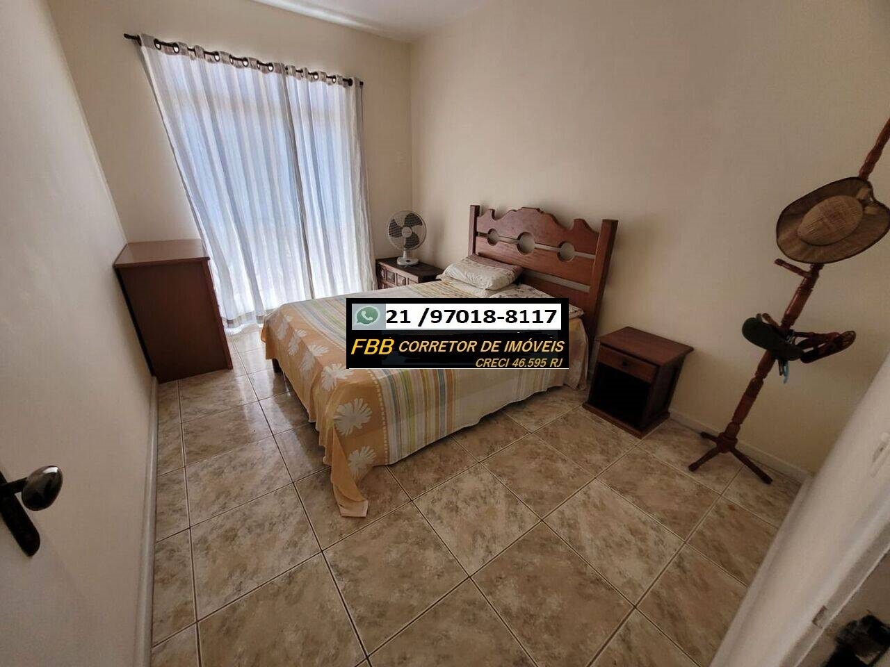 Imagem Apartamento com 2 Quartos para Temporada, 100 m² em Braga - Cabo Frio