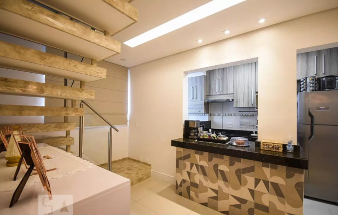 Imagem Cobertura com 1 Quarto para Alugar, 118 m² em Fazenda Morumbi - São Paulo