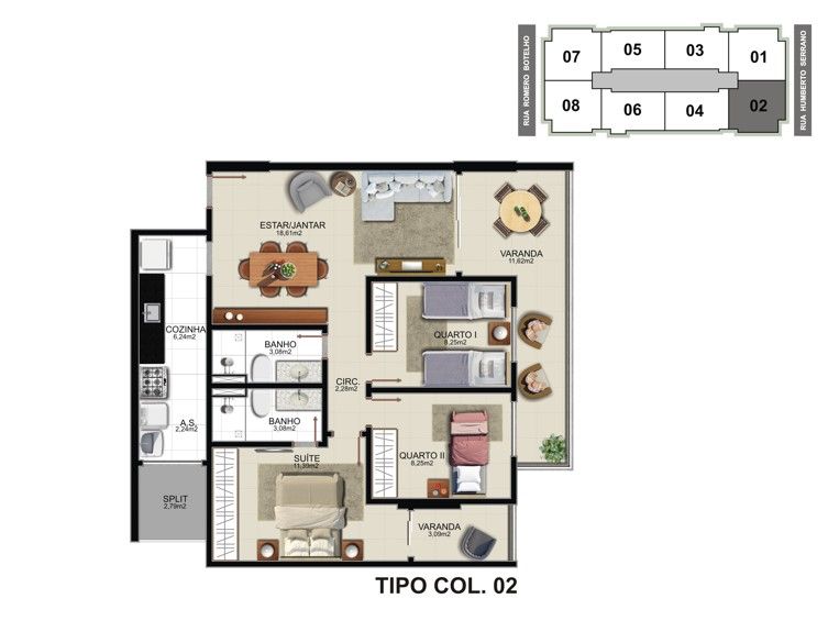 Imagem Apartamento com 3 Quartos à Venda, 92 m² em Praia da Costa - Vila Velha Imagem Apartamento com 3 Quartos à Venda, 92 m² em Praia da Costa - Vila Velha