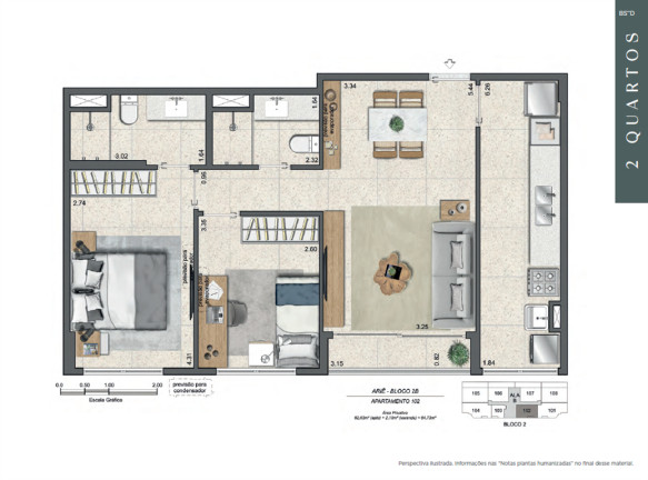 Imagem Apartamento com 2 Quartos à Venda, 55 m² em Gávea - Rio de Janeiro