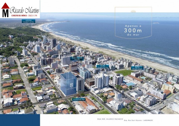 Imagem Apartamento com 3 Quartos à Venda, 96 m² em Mar Grosso - Laguna Imagem Apartamento com 3 Quartos à Venda, 96 m² em Mar Grosso - Laguna