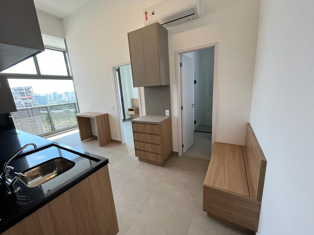 Imagem Apartamento com 1 Quarto para Alugar, 40 m²em Moema - São Paulo Imagem Apartamento com 1 Quarto para Alugar, 40 m²em Moema - São Paulo