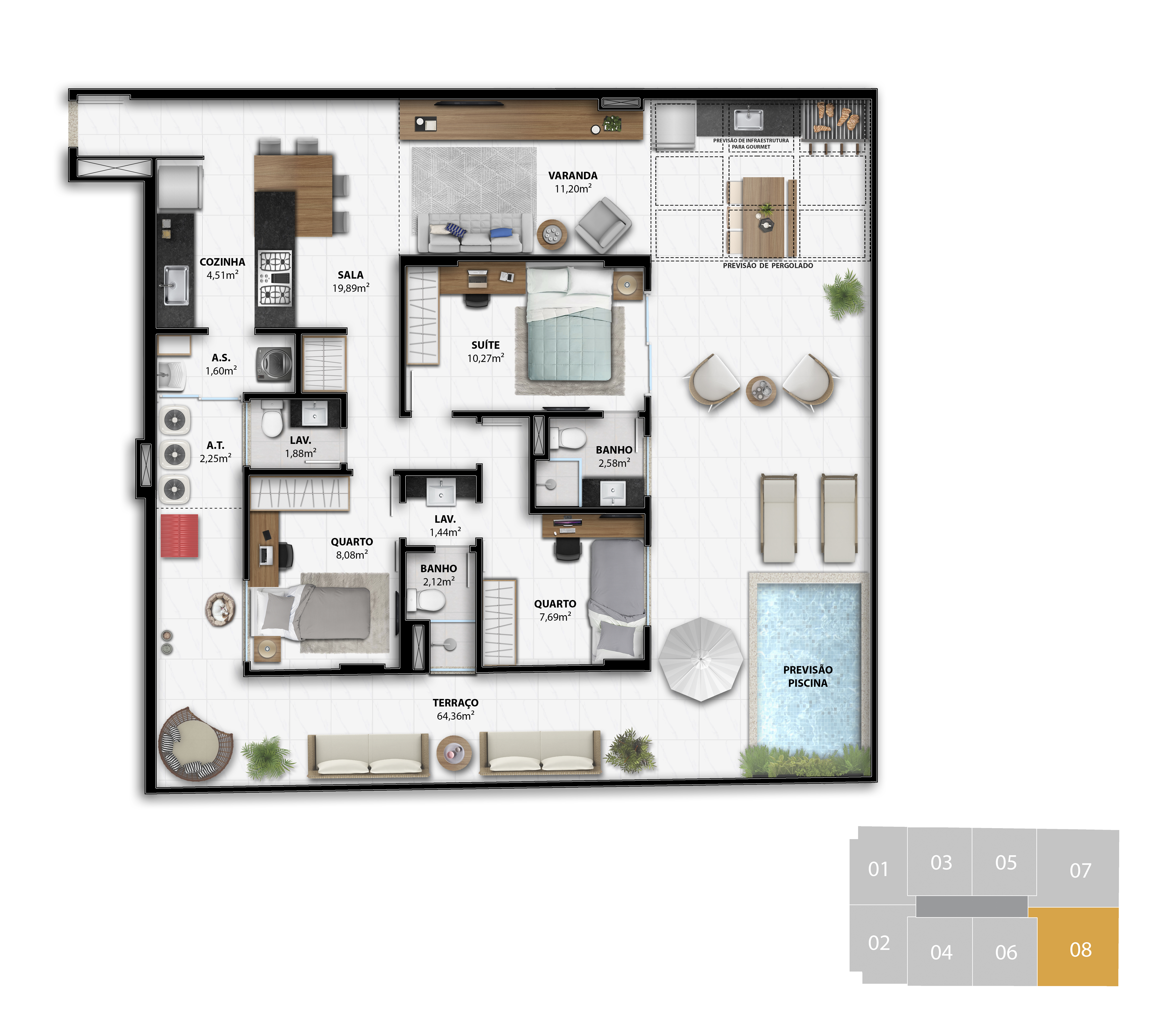 Imagem Apartamento com 3 Quartos à Venda, 169 m² em Praia da Costa - Vila Velha
