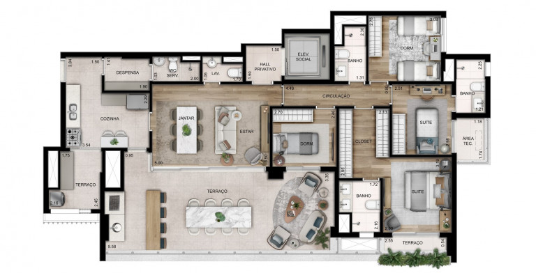 Imagem Apartamento com 4 Quartos à Venda, 156 m² em Perdizes - São Paulo Imagem Apartamento com 4 Quartos à Venda, 156 m² em Perdizes - São Paulo