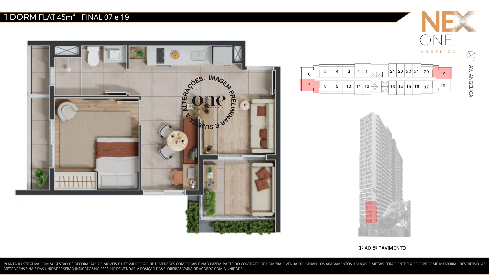 Imagem Apartamento com 2 Quartos à Venda, 45 m²em Santa Cecília - São Paulo