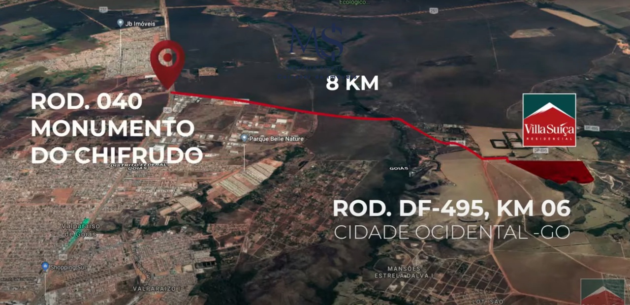 Imagem Terreno em Condomínio à Venda, 250 m²em Centro - Cidade Ocidental