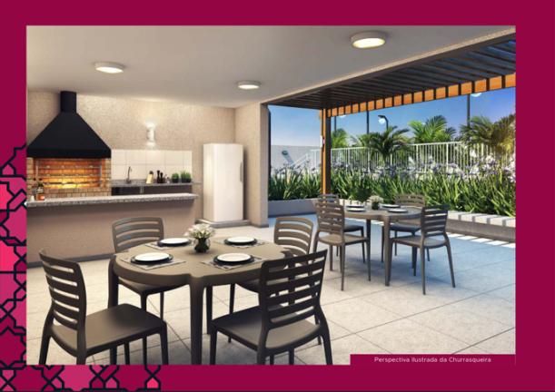 Imagem Apartamento com 2 Quartos à Venda, 37 m² em Jardim Imperador (Zona Sul) - São Paulo