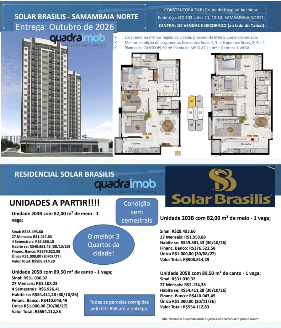 Imagem Apartamento com 1 Quarto à Venda, 30 m²em Sul (Águas Claras) - Brasília Imagem Apartamento com 1 Quarto à Venda, 30 m²em Sul (Águas Claras) - Brasília