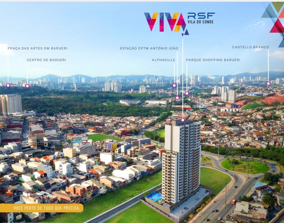 Imagem Apartamento com 2 Quartos à Venda, 49 m²em Parque Viana - Barueri