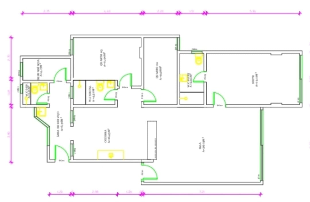 Imagem Apartamento com 3 Quartos à Venda, 115 m²em Costa Azul - Salvador