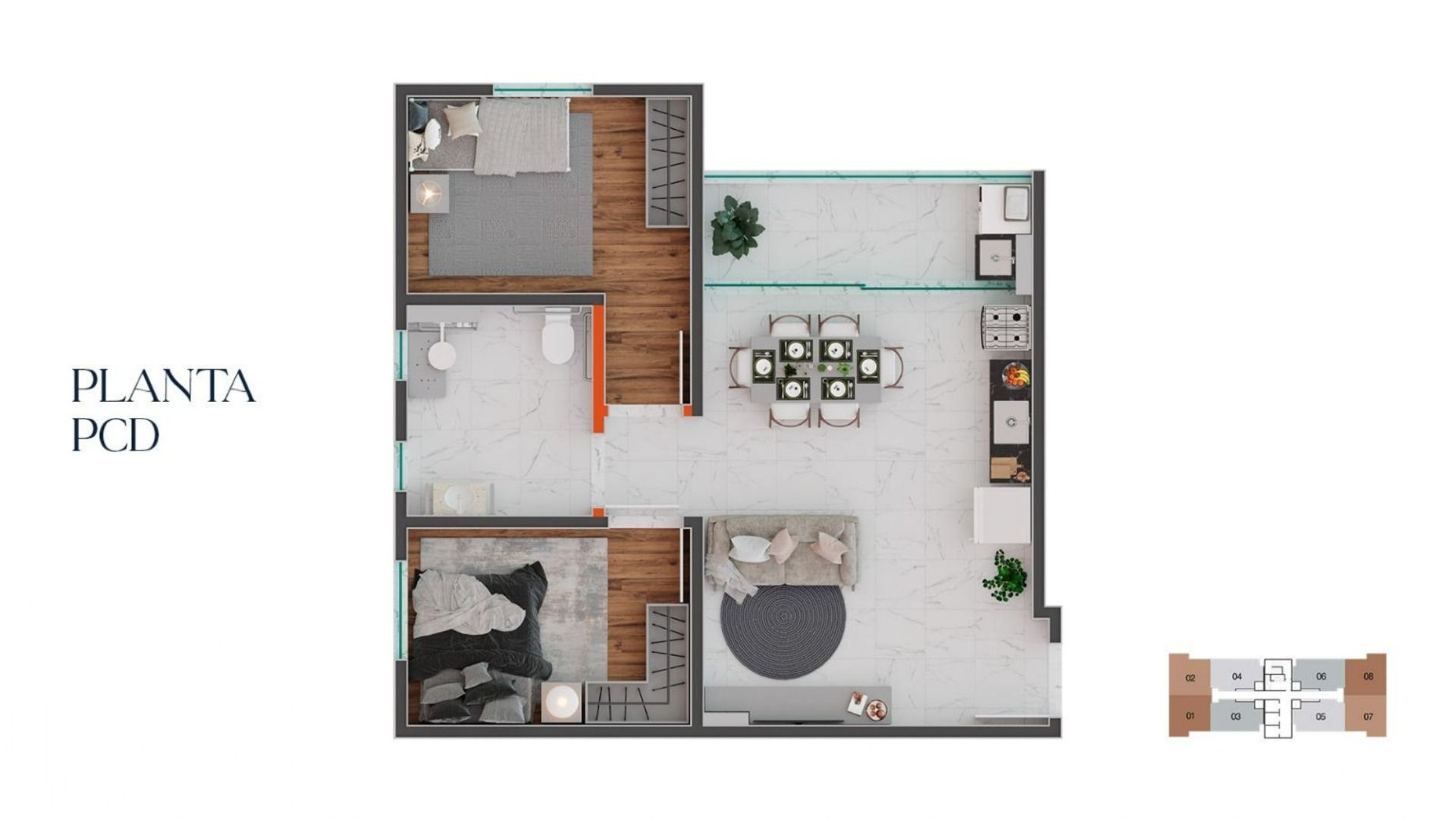 Imagem Apartamento com 2 Quartos à Venda, 56 m² em Boa Vista - Juiz de Fora Imagem Apartamento com 2 Quartos à Venda, 56 m² em Boa Vista - Juiz de Fora
