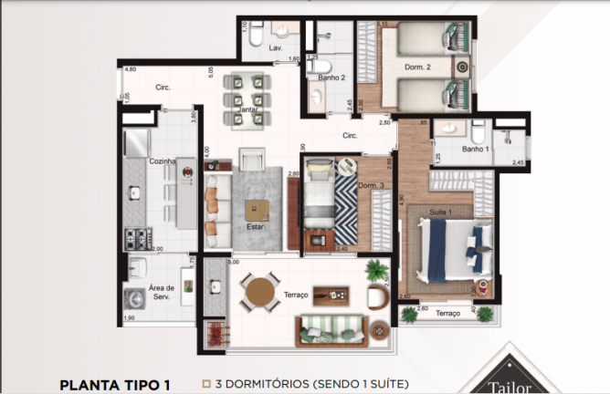 Imagem Apartamento com 3 Quartos à Venda, 86 m² em Vila Progresso - Guarulhos