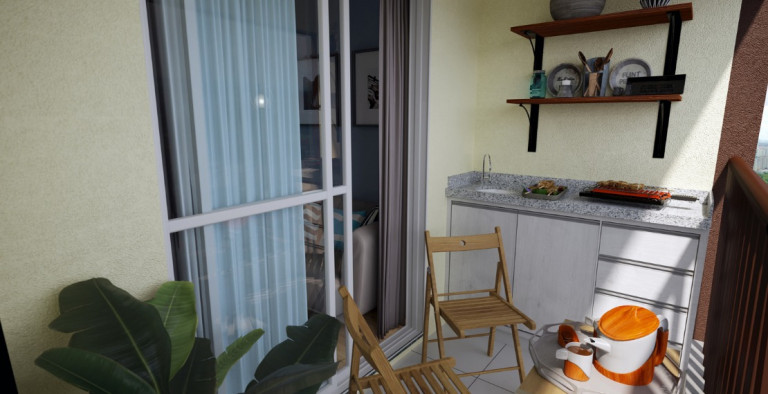 Imagem Apartamento com 2 Quartos à Venda, 50 m² em Jardim Record - Taboão da Serra