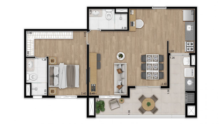 Imagem Apartamento com 2 Quartos à Venda, 62 m²em Vila Ipojuca - São Paulo Imagem Apartamento com 2 Quartos à Venda, 62 m²em Vila Ipojuca - São Paulo