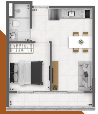 Imagem Apartamento com 1 Quarto à Venda, 32 m² em Pinheiros - São Paulo Imagem Apartamento com 1 Quarto à Venda, 32 m² em Pinheiros - São Paulo