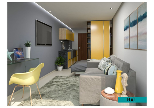 Imagem Apartamento com 1 Quarto à Venda, 21 m² em Porto de Galinhas - Ipojuca