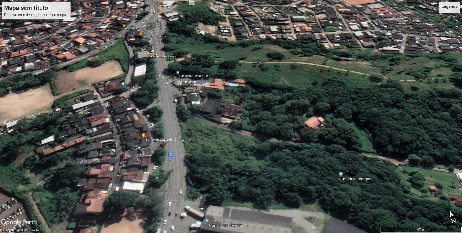 Imagem Terreno à Venda, 5 m²em Quadra 01, Cia I - Simões Filho Imagem Terreno à Venda, 5 m²em Quadra 01, Cia I - Simões Filho