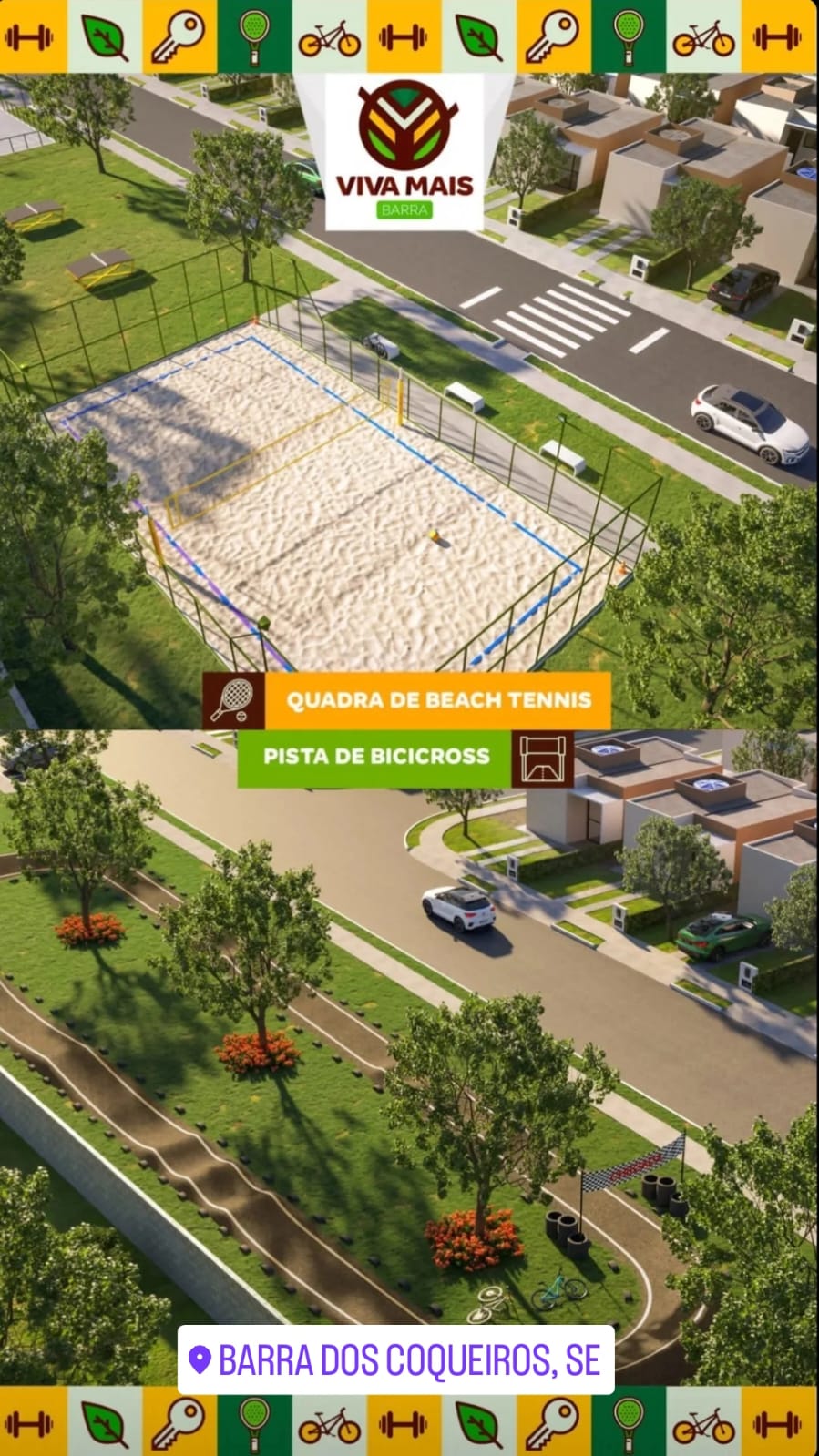 Imagem Casa de Condomínio com 2 Quartos à Venda, 57 m²em Povoado Olhos D'Água - Barra dos Coqueiros