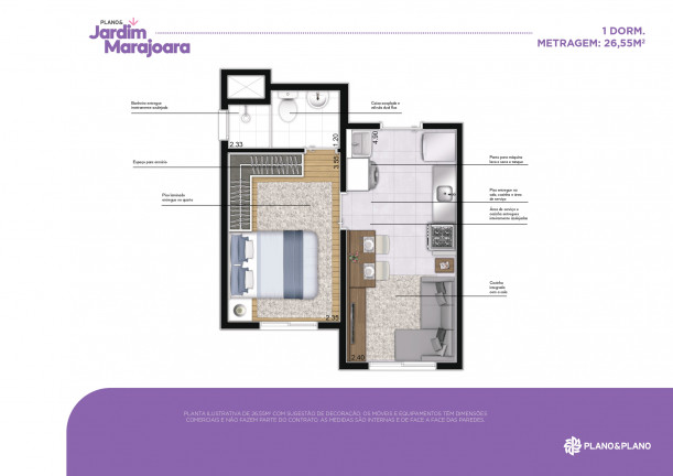Imagem Apartamento com 2 Quartos à Venda, 40 m² em Jardim Alvorada (zona Oeste) - São Paulo