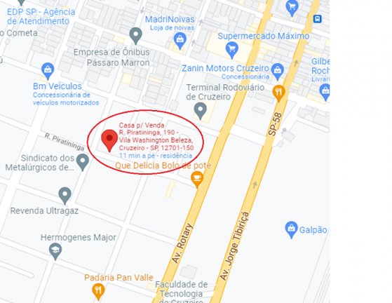 Imagem Casa com 3 Quartos à Venda,  em Vila Paulista - Cruzeiro