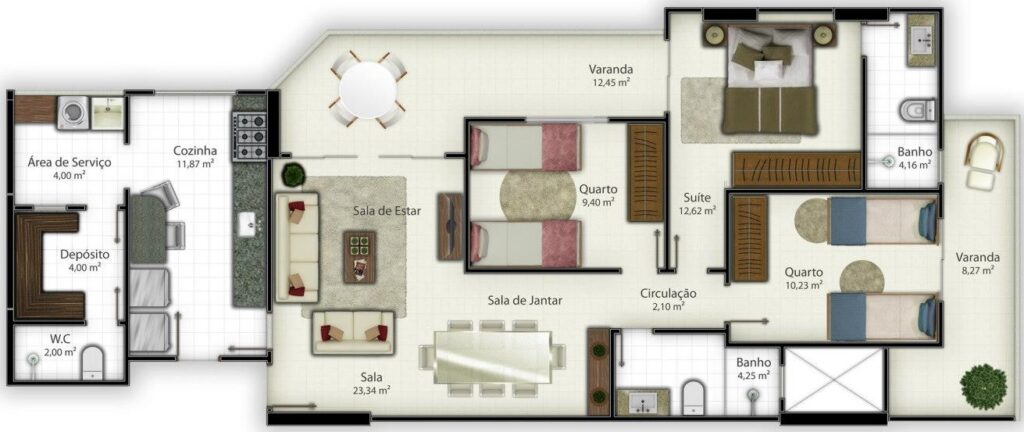 Imagem Apartamento com 3 Quartos à Venda, 125 m² em Praia da Costa - Vila Velha Imagem Apartamento com 3 Quartos à Venda, 125 m² em Praia da Costa - Vila Velha