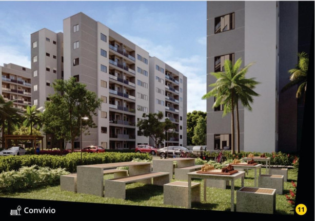 Imagem Apartamento com 3 Quartos à Venda, 61 m²em Ponta Negra - Manaus