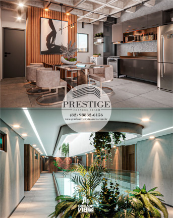 Imagem Apartamento com 1 Quarto à Venda, 46 m² em Praia do Francês - Marechal Deodoro