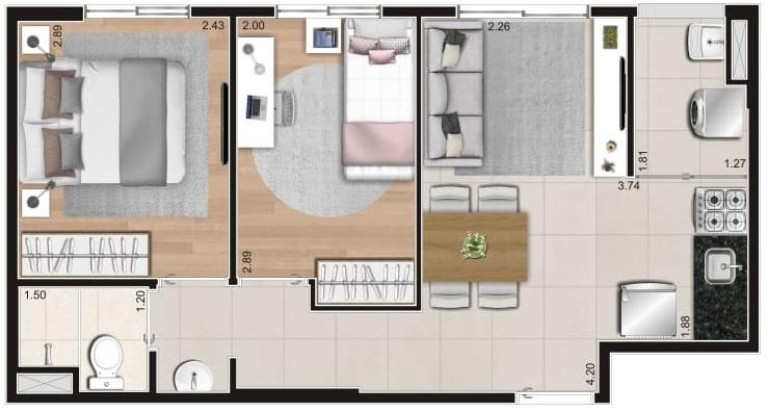 Imagem Apartamento com 2 Quartos à Venda, 38 m² em Vila Ré - São Paulo Imagem Apartamento com 2 Quartos à Venda, 38 m² em Vila Ré - São Paulo