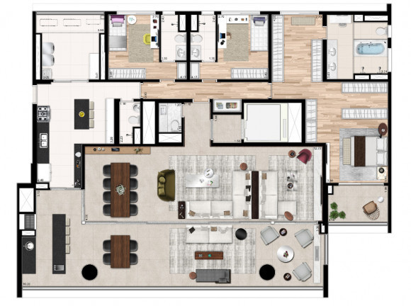 Imagem Apartamento com 4 Quartos à Venda, 271 m² em Sumarezinho - São Paulo Imagem Apartamento com 4 Quartos à Venda, 271 m² em Sumarezinho - São Paulo