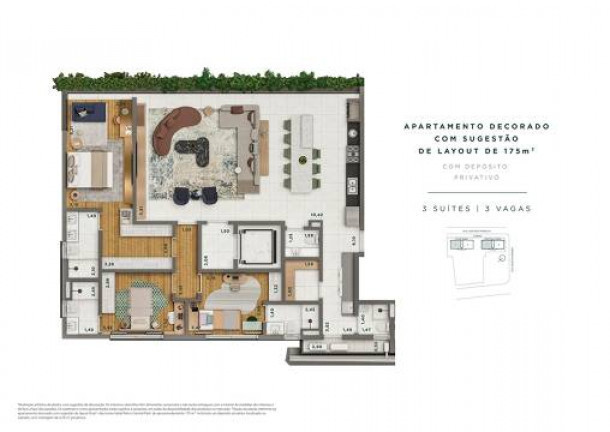 Imagem Apartamento com 3 Quartos à Venda, 175 m² em Cerqueira César - São Paulo