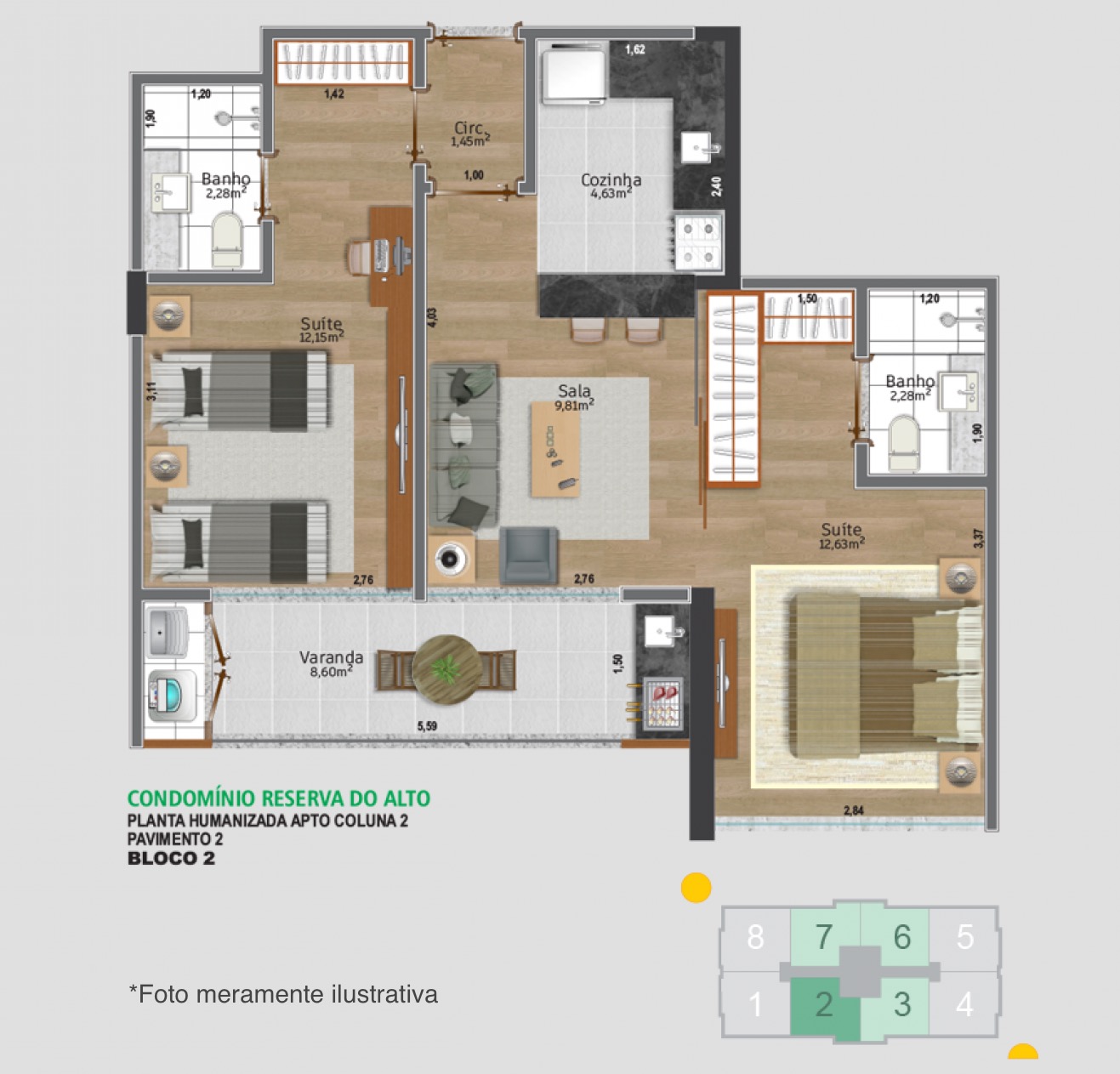 Imagem Apartamento com 2 Quartos à Venda, 59 m² em Alto - Teresópolis