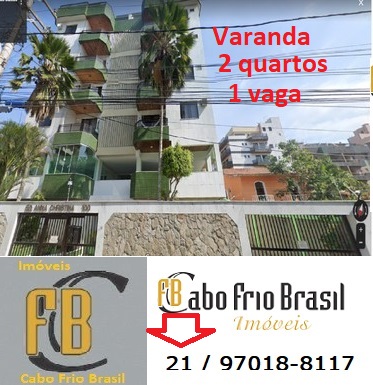 Apartamento com 2 Quartos à Venda, 60 m²em Passagem - Cabo Frio