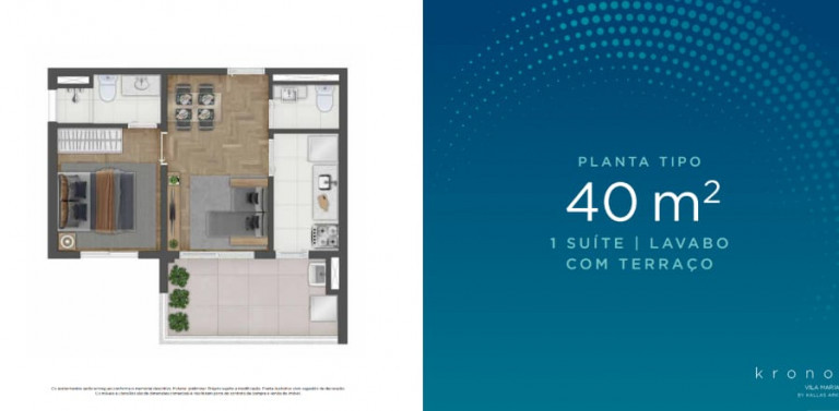 Imagem Apartamento com 1 Quarto à Venda, 40 m² em Vila Mariana - São Paulo