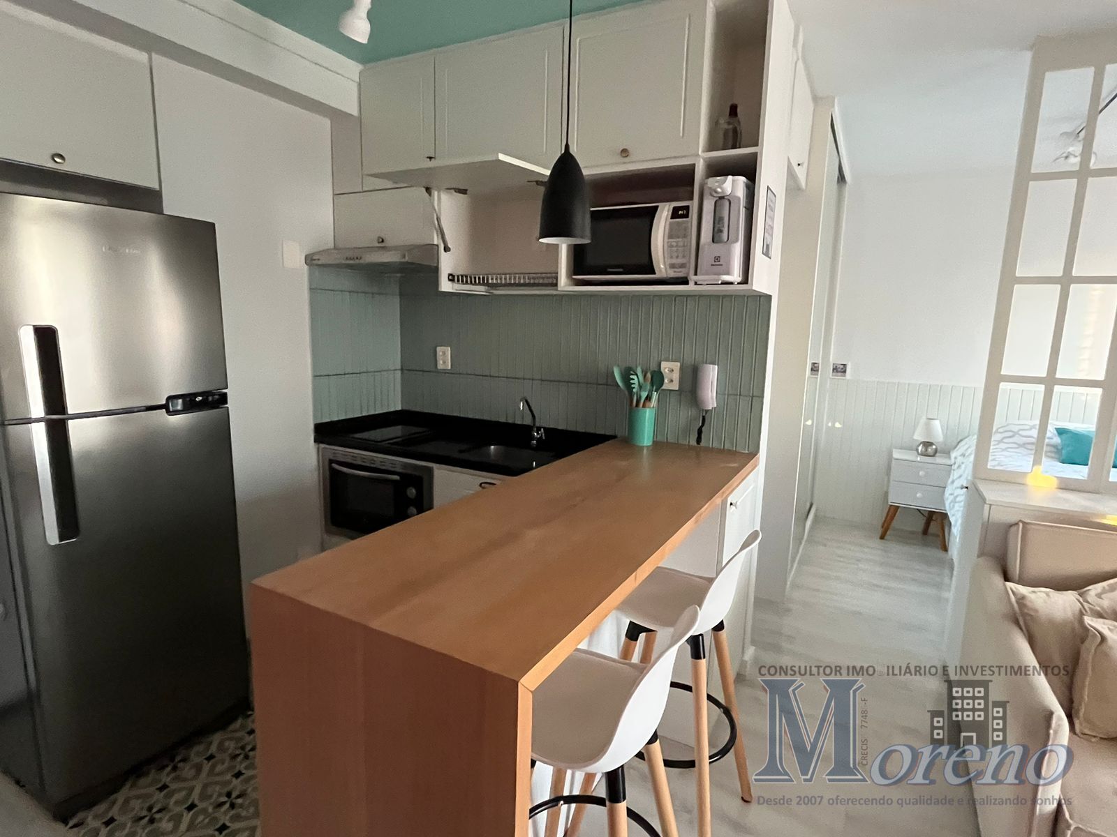 Imagem Studio com 1 Quarto para Alugar ou Temporada, 37 m²em Campo Belo - São Paulo