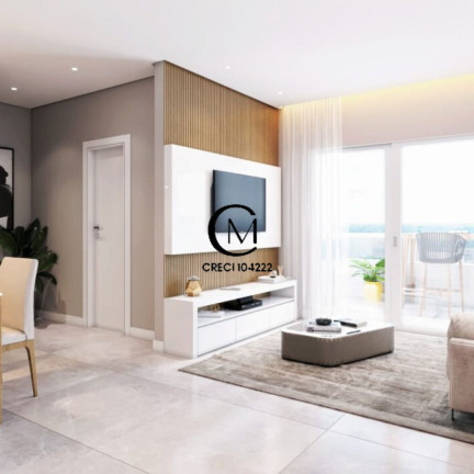 Imagem Apartamento com 2 Quartos à Venda, 84 m² em Canto do Forte - Praia Grande