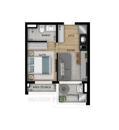 Imagem Apartamento com 3 Quartos à Venda,  em Vila Guilhermina - São Paulo