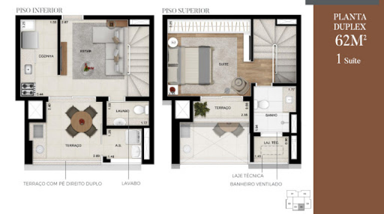 Imagem Apartamento com 1 Quarto à Venda, 62 m² em Jardim América - São Paulo