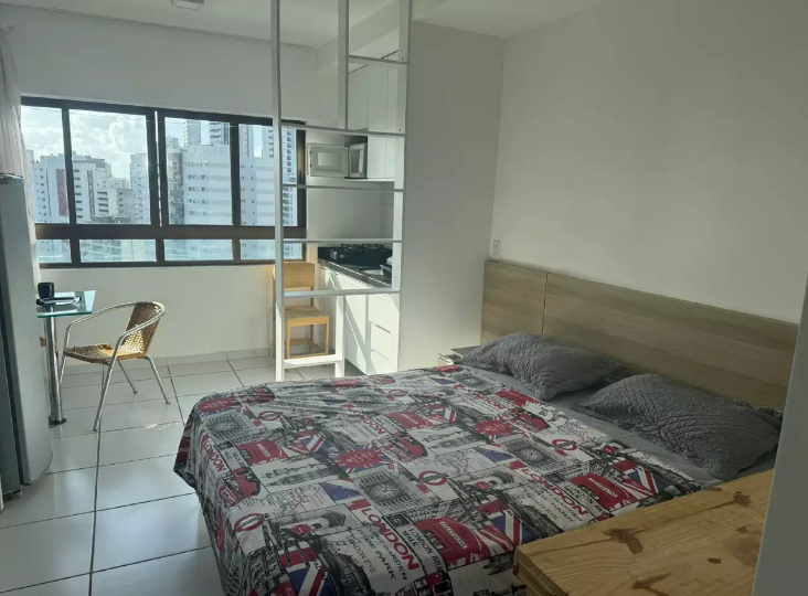 Imagem Kitnet com 1 Quarto para Alugar, 24 m² em Boa Viagem - Recife