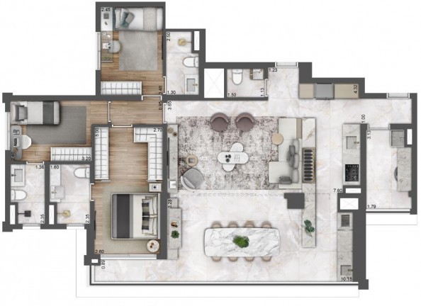 Imagem Apartamento com 3 Quartos à Venda, 127 m² em Sacomã - São Paulo Imagem Apartamento com 3 Quartos à Venda, 127 m² em Sacomã - São Paulo