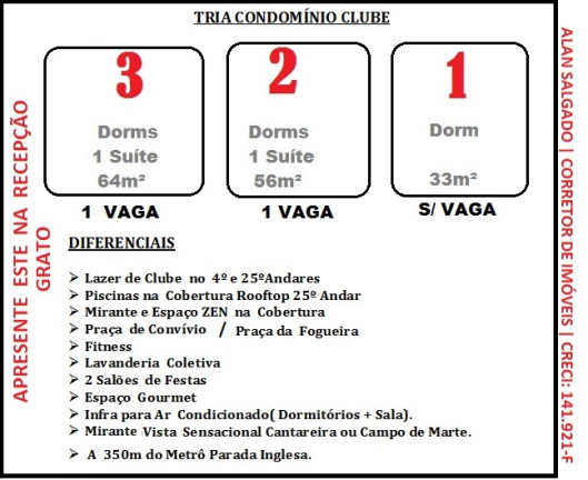 Imagem Apartamento com 2 Quartos à Venda, 56 m² em Tucuruvi - São Paulo