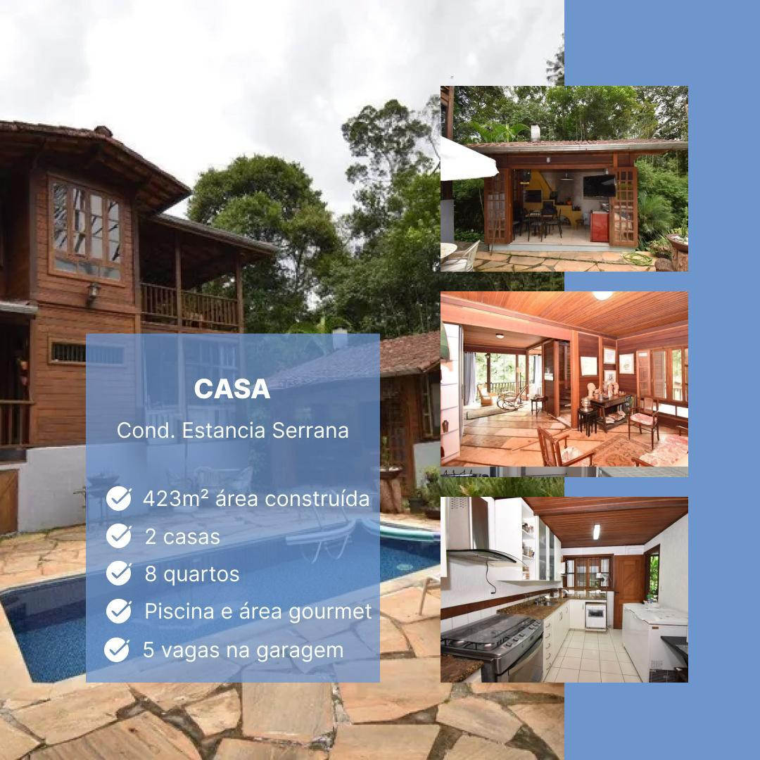 Imagem Casa com 8 Quartos à Venda, 423 m² em Estância Serrana - Nova Lima Imagem Casa com 8 Quartos à Venda, 423 m² em Estância Serrana - Nova Lima