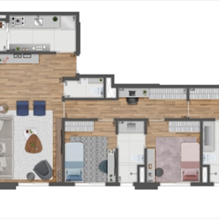 Imagem Apartamento com 3 Quartos à Venda, 111 m² em Água Branca - São Paulo